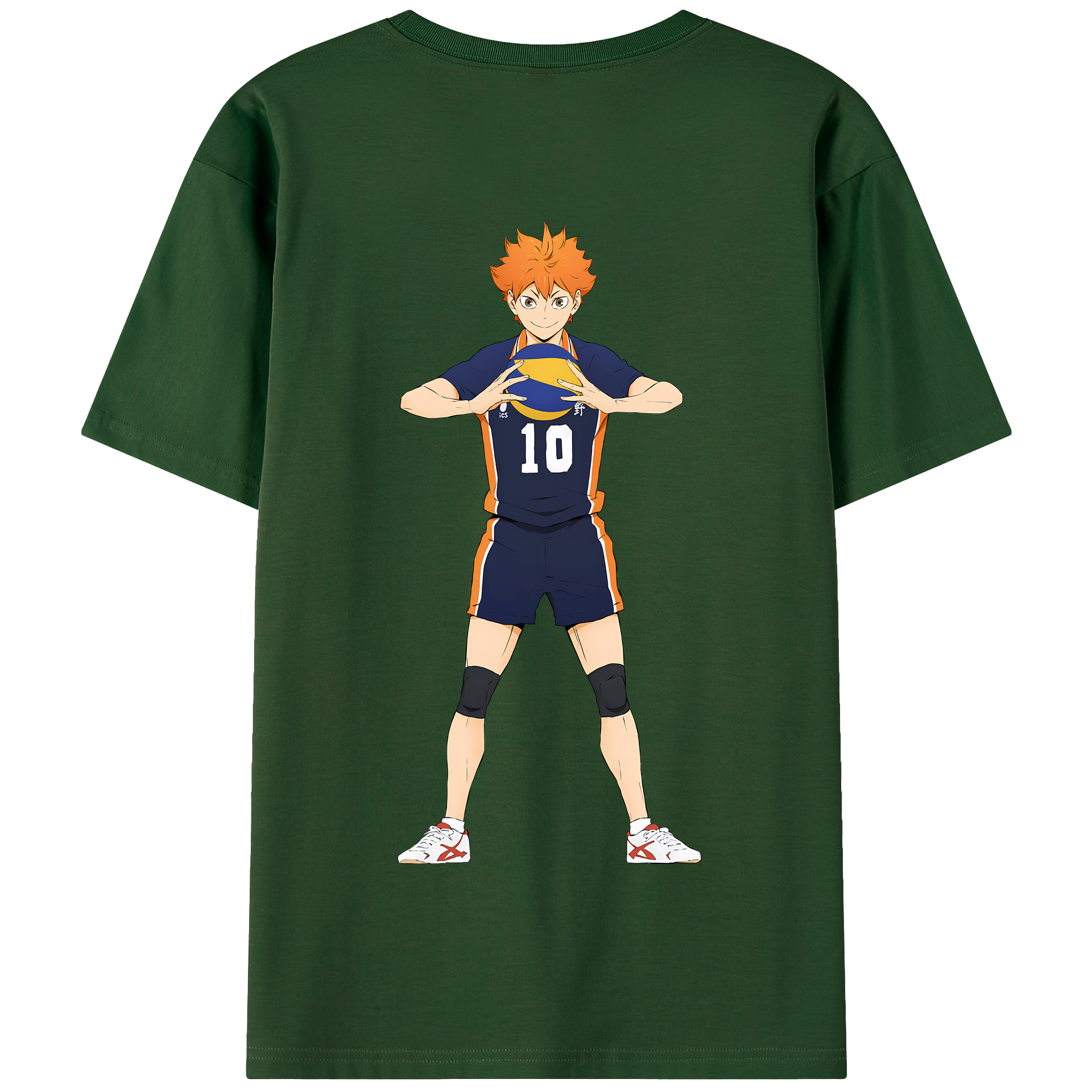 （画像用） ハイキュー!! Haikyu!! 綿100％半袖Tシャツ（背面プリント）